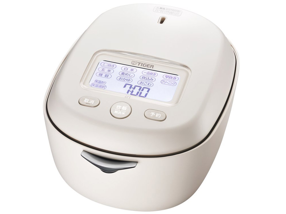 タイガー魔法瓶 土鍋ご泡火炊き JRX-G100-WG [アイボリーホワイト