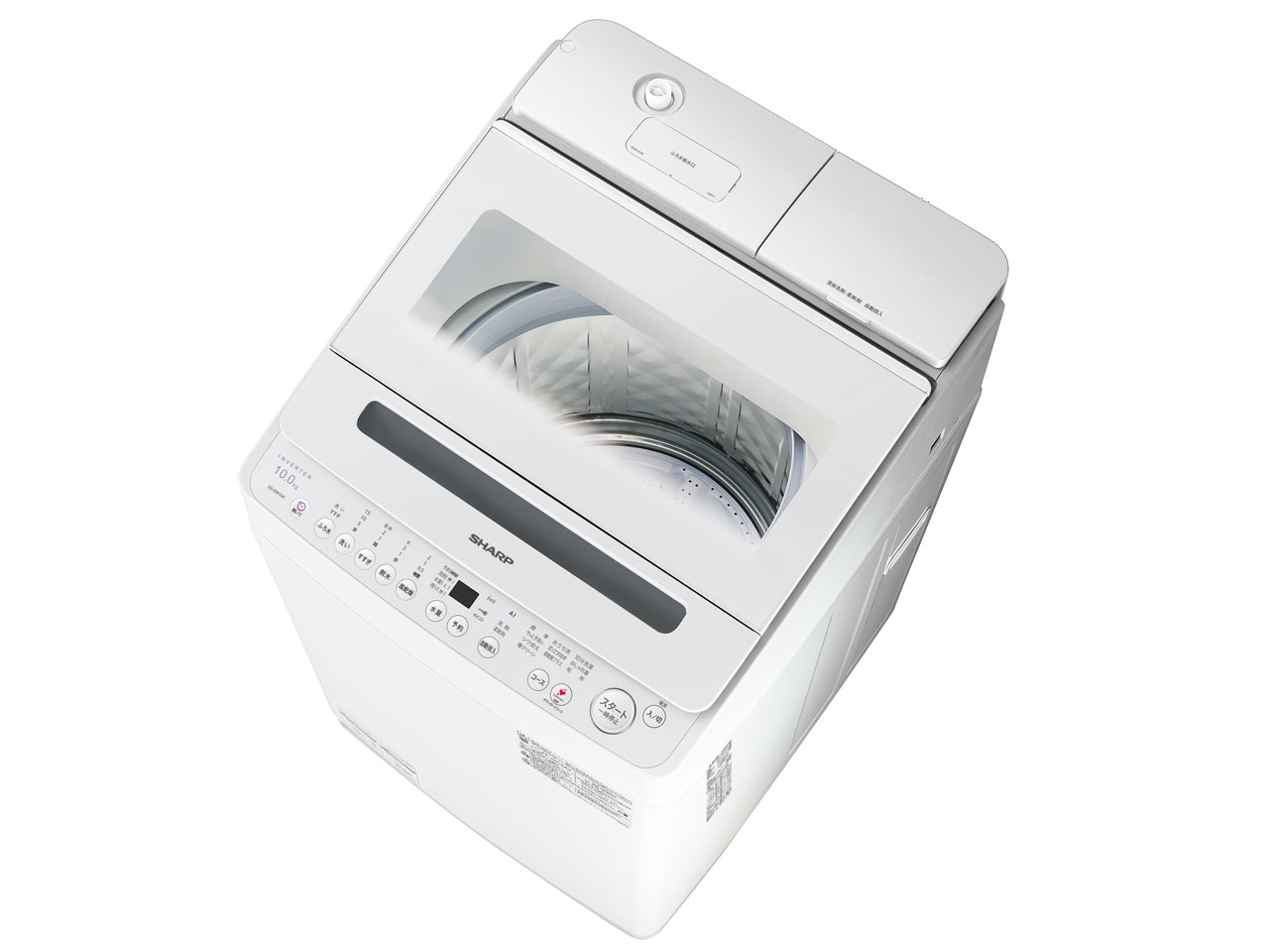 シャープ 穴なし槽 ES-SW10J-S [シルバー系] 価格比較 - 価格.com