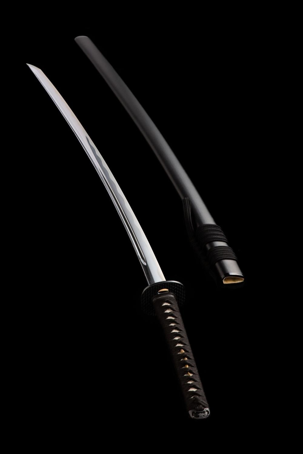 黒鷹野太刀 日本刀 模造刀 居合刀 武士道 武蔵 鑑賞用 手鍛造打 一本