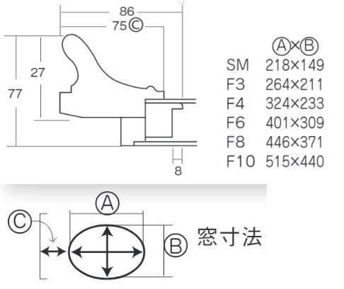 アンティークゴールド | 楕円窓油彩額縁 - 額縁 - 激安通販 | 額の