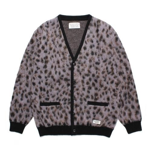 WACKO MARIA ワコマリア LEOPARD MOHAIR CARDIGAN - CONUR ONLINESHOP