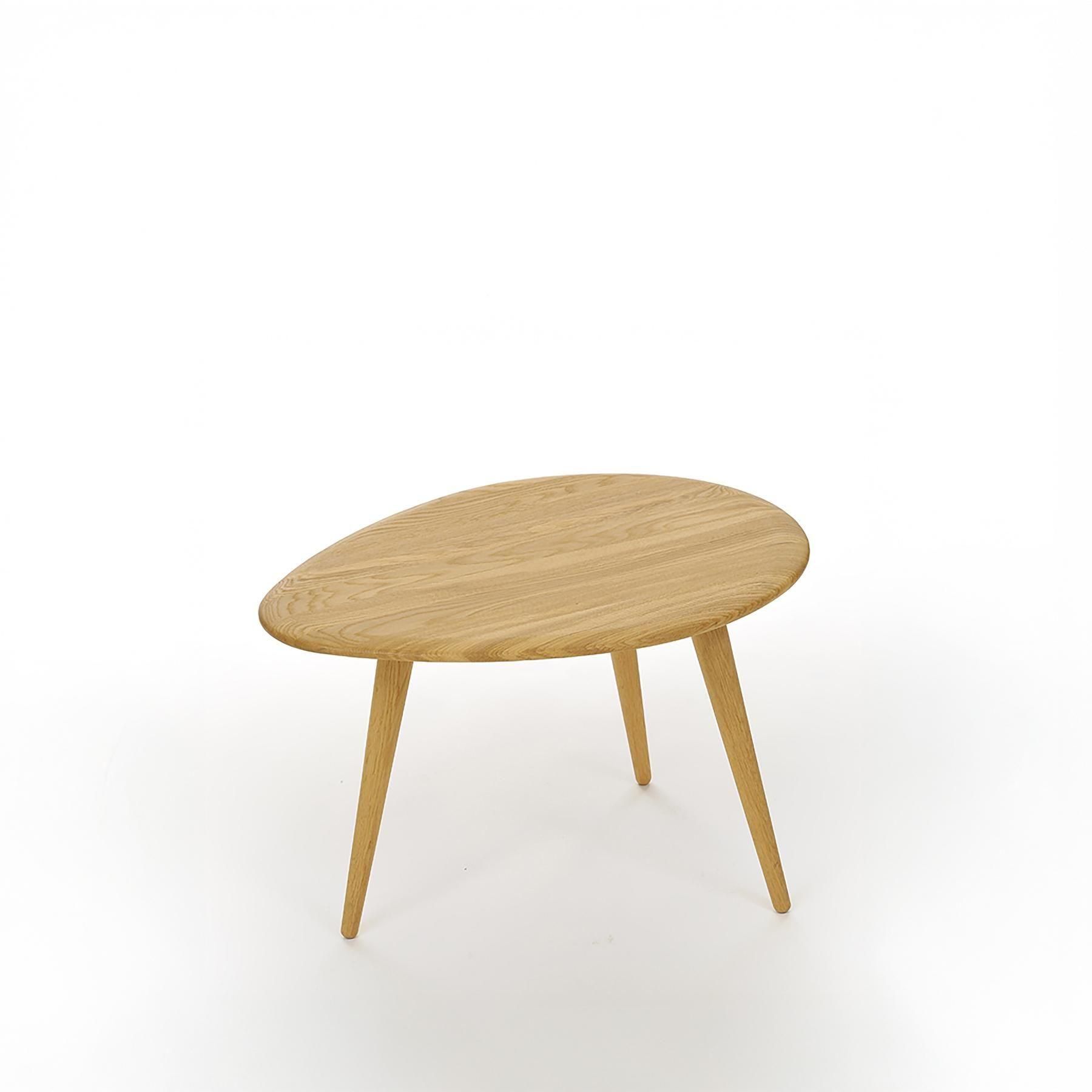 Egg shape（エッグシェイプ）コーヒーテーブル OAK｜karf・Blackboard
