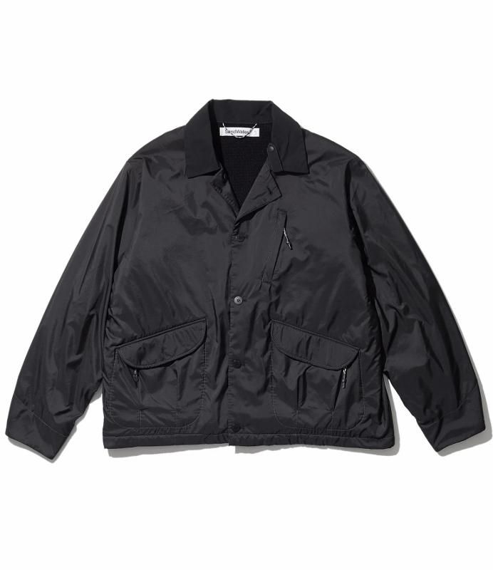 SandWaterr ORGANIZED WORK JACKET(PE.ECO RIPSTOP)/ブラック