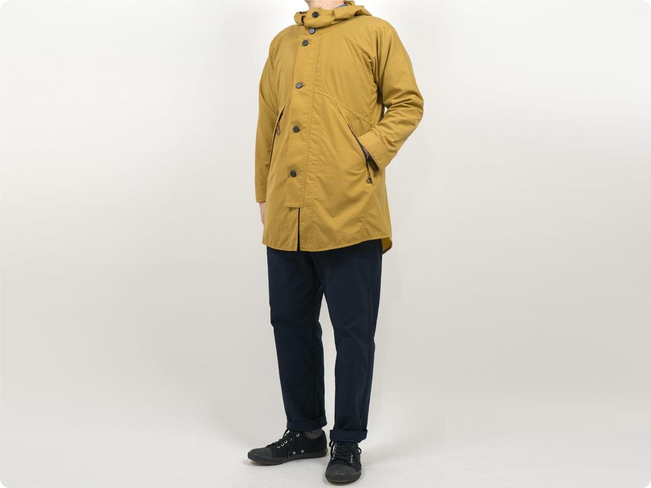 POSTALCO Free Arm Rain Jacket Yellow Ochre POSTALCO（ポスタルコ