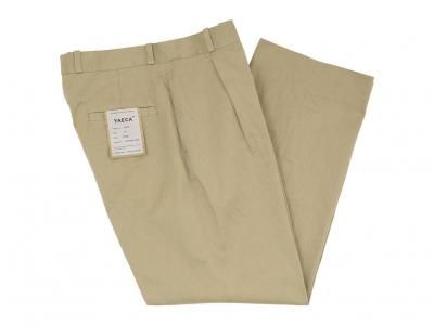 YAECA チノパン ストレート KHAKI 〔レディース〕 YAECA通販・取扱い