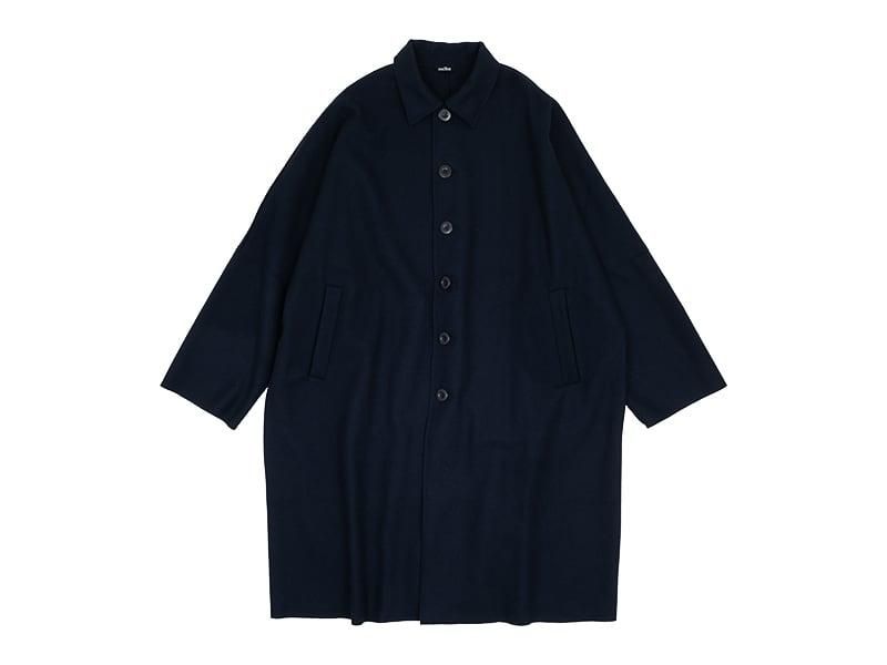 maillot mature melton lots coat NAVY maillot通販・取扱い rusk