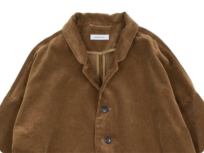 ordinary fits CORDUROY JACKET CAMEL ordinary fits通販・取扱い rusk