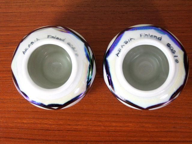 アラビア（ARABIA） GOG キャンドルホルダー☆ペア☆グンヴァル