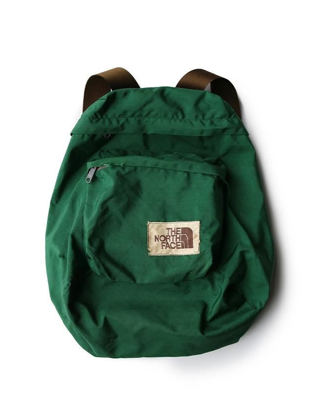 70s THE NORTH FACE BACK PACK GREEN - MATIN, VINTAGE OUTFITTERS