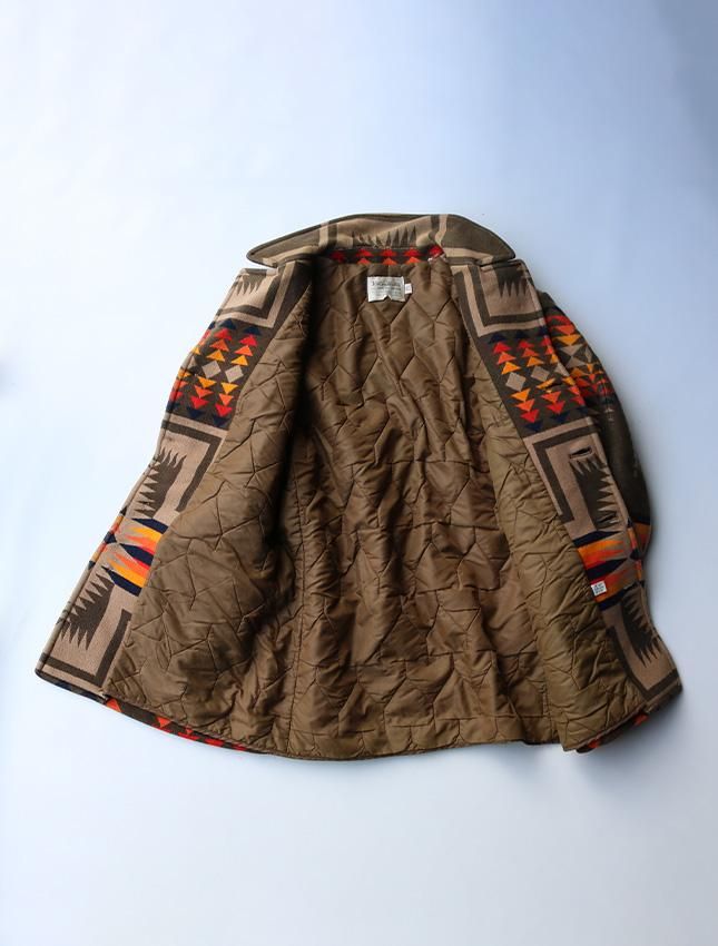 70s PENDLETON CHIEF JOSEPH PATTERN WOOL COAT SIZE 42 | 70年代の