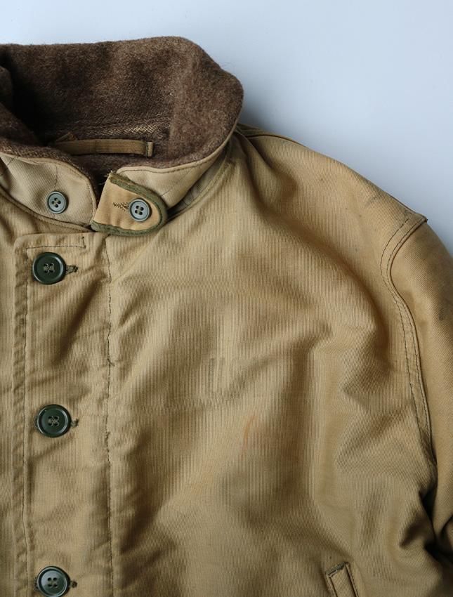 40s US NAVY N-1 DECK JACKET SIZE 40 | 第二次世界大戦頃のN1デッキ