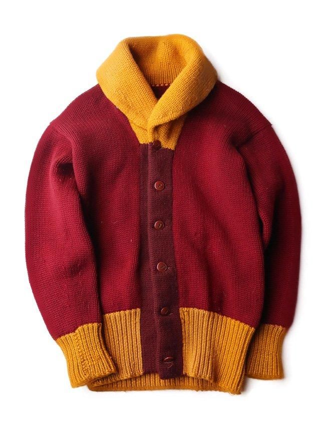 30s UNKNOWNショールカラーカーディガン - MATIN, VINTAGE OUTFITTERS