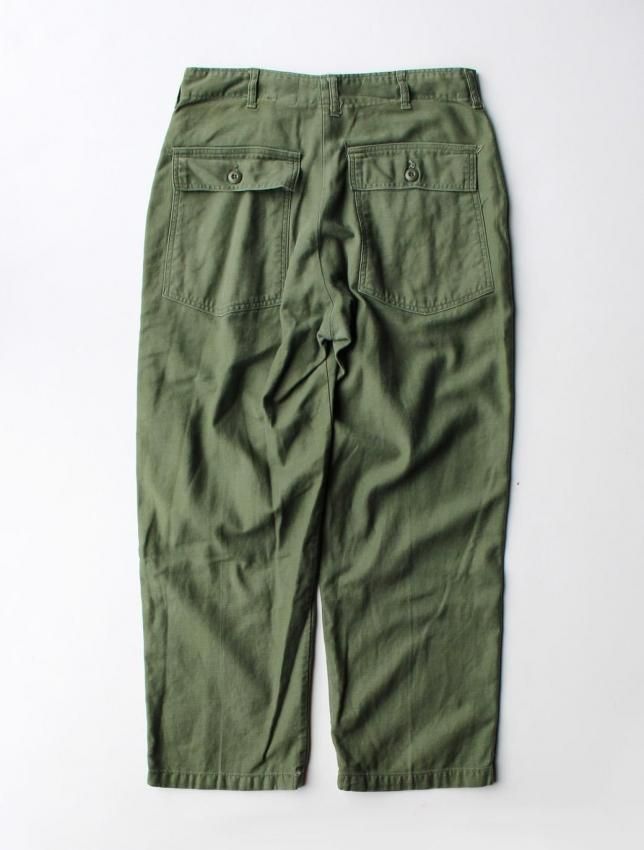 60s US ARMY UTILITY TROUSERS | OG107 ベイカーパンツ - MATIN