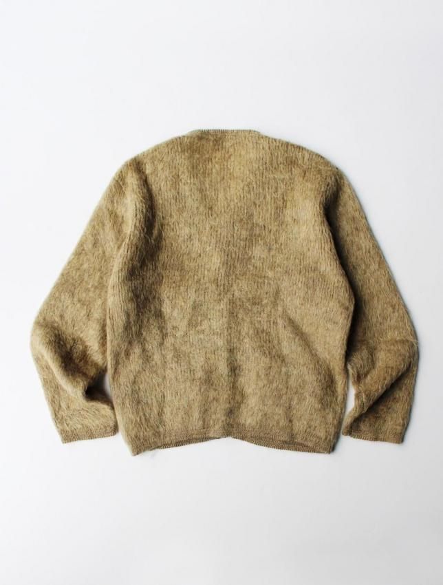 い*ん様 60sアロウ モヘアカーディガン モヘア 50% シャギー