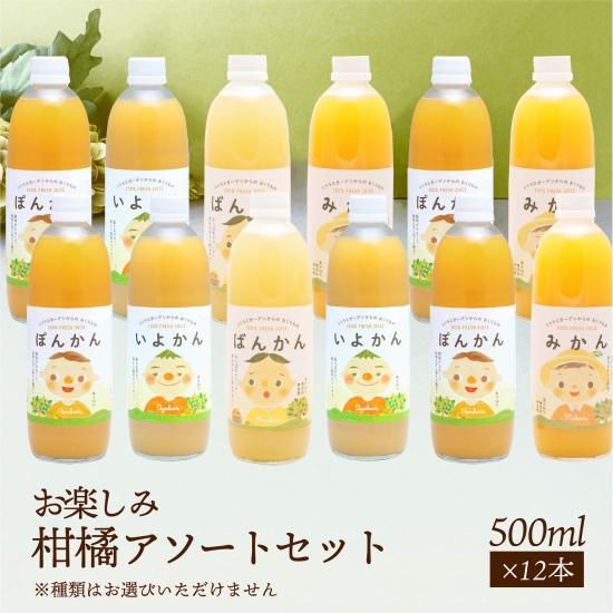 せとかジュース ストレート果汁 500ml シトラスガーデンからのおくり