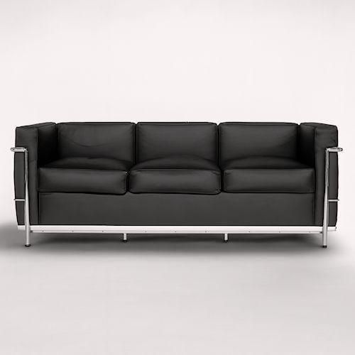 ル・コルビジェ/LC2グランコンフォート3Pソファ【スティールライン