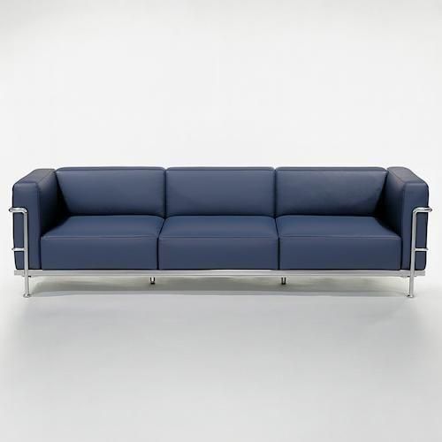 ル・コルビジェ/LC3ソファ3人掛【スティールライン】 - デザイナーズ