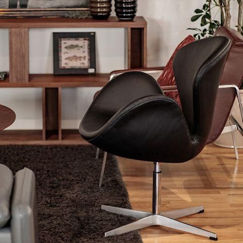 アルネ・ヤコブセン/スワンチェアSwanChair【タイプA・セミアニリン