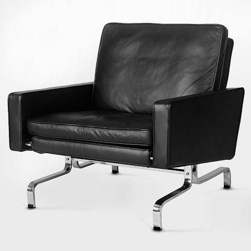 ポール・ケアホルム/PK31プレミアム1Pソファ【フルアニリンレザー