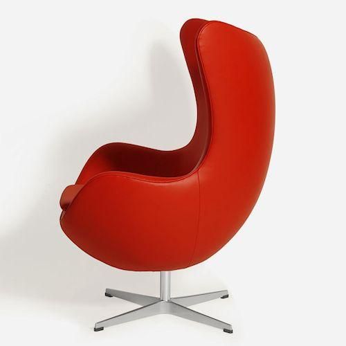 アルネ・ヤコブセン/エッグチェアEggChair【タイプA・レザー仕様