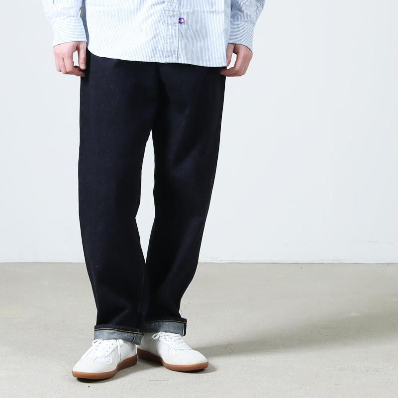 YAECA (ヤエカ) 7-14W DENIM PANTS TAPERED WIDE / デニムパンツ
