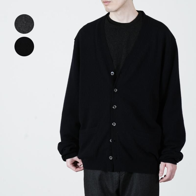 COMOLI (コモリ) SCOTT&CHARTERS別注 Vネックカーディガン