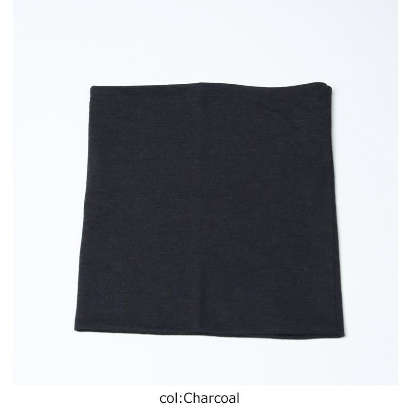 COMOLI (コモリ) ウール天竺 ネックウォーマー