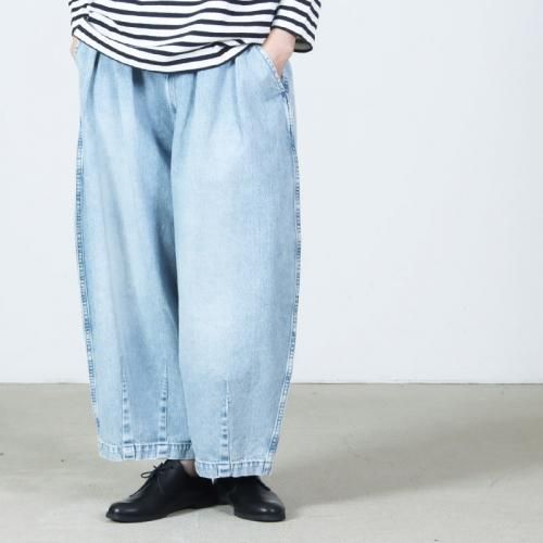 HARVESTY (ハーベスティ) ビッグデニム サーカスパンツ 10oz DENIM