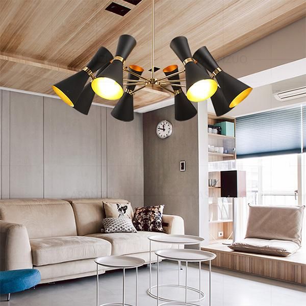 ワイヤーライト 間接照明 ポストモダン ミッドセンチュリー スペース