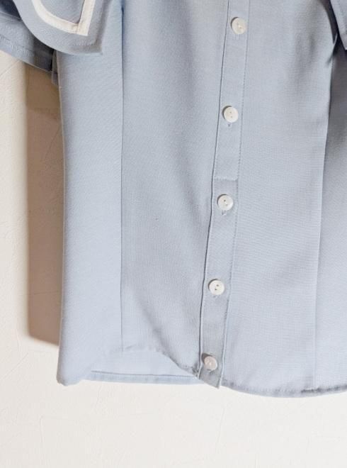 snidel （スナイデル）スクエアスリーブブラウス 25春夏.【SWFB252092