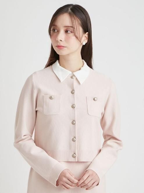 CELFORD (セルフォード)襟付きニットワンピースセット 26春夏