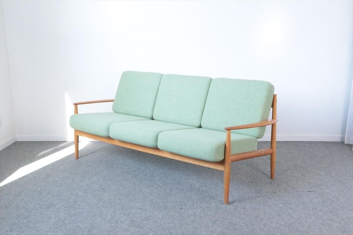 Grete Jalkグレーテ・ヤルク/3シーターソファ「model118」（オーク