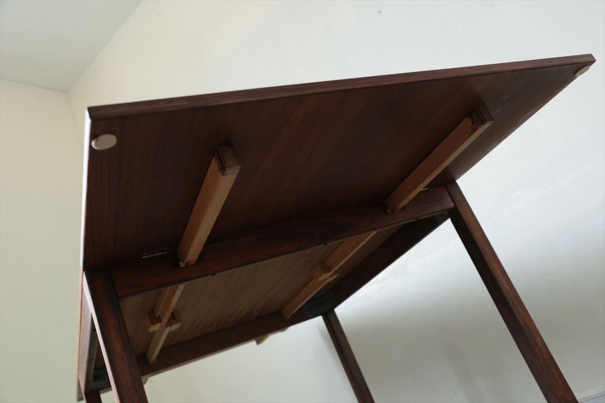 バタフライテーブル（ローズウッド・バタフライ）/94×90/デンマーク