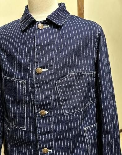 JELADO Steelbeam Coat 10.5oz インディゴウォバッシュ カバーオール