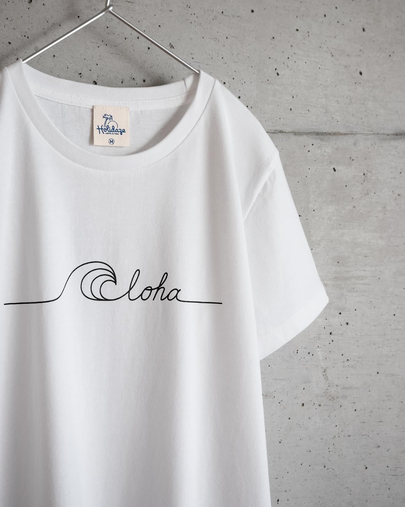 HOLIDAZE（ホリデイズ）オールドハワイアンTシャツ | Horizon Blue