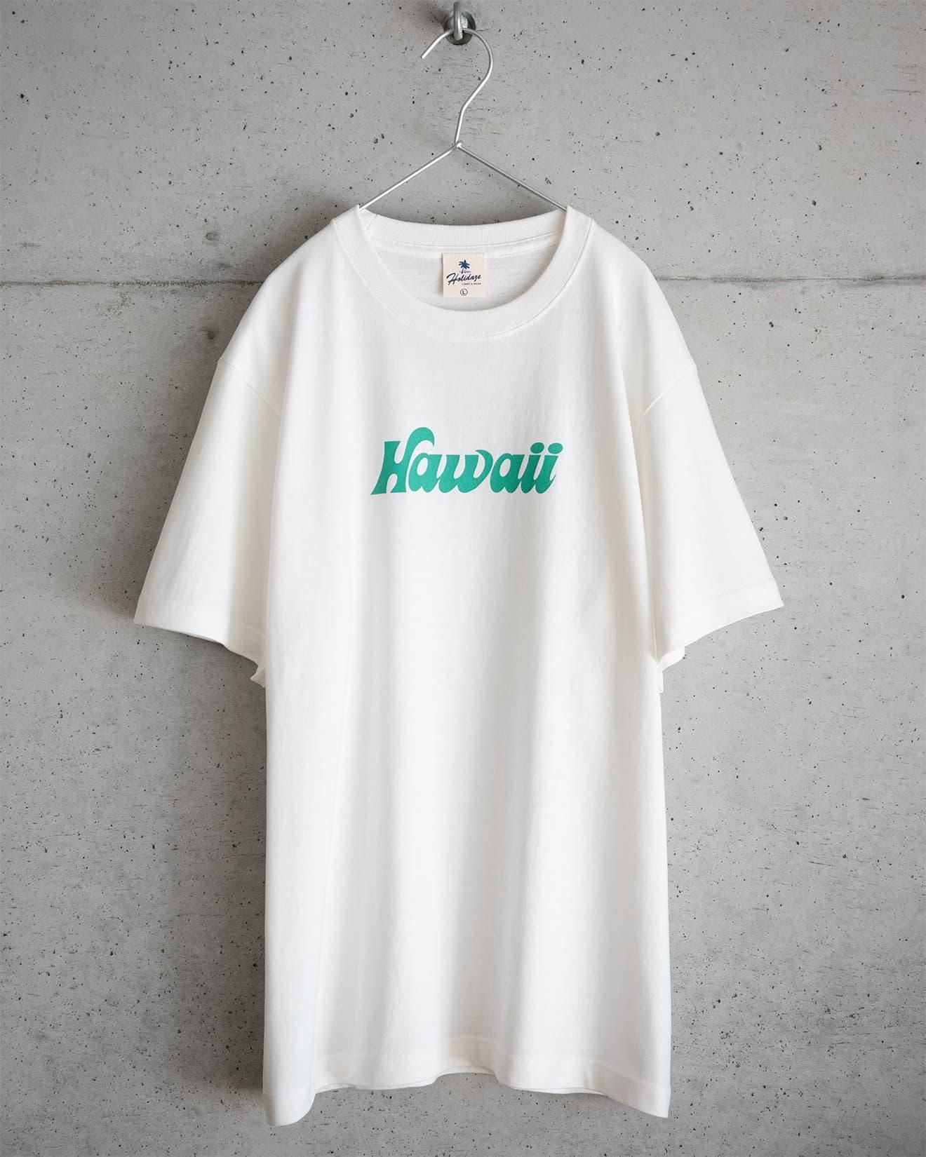 RETRO HAWAII LOGO オールドハワイアンTシャツ オフホワイト