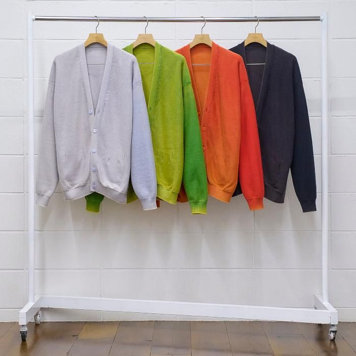 UNUSED アンユーズド Cotton knit cardigan US2437