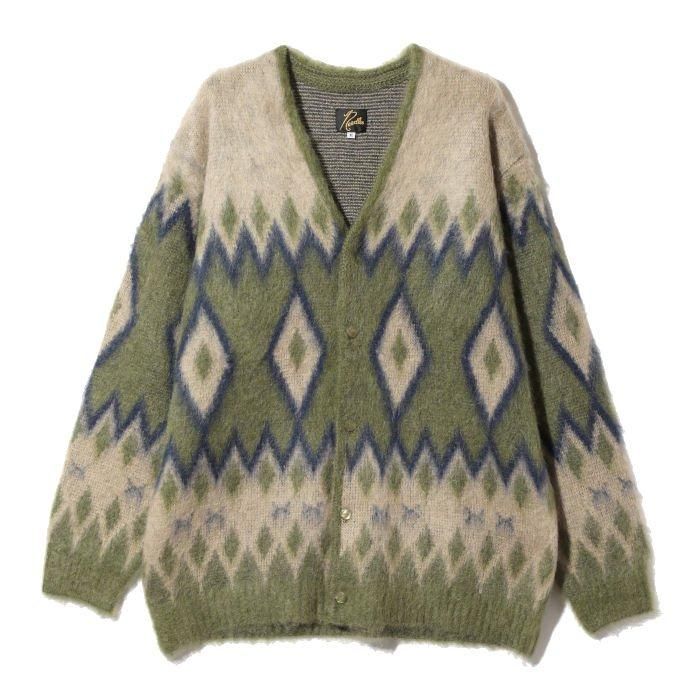 NEEDLES ニードルズ Mohair Cardigan - Diamond PU310