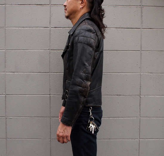 ロンジャン 鋲ジャン カスタムベース ライダース 激安 36インチ 英国製