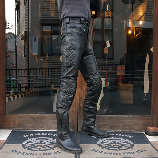 ルイスレザー ヴィンテージ レザー スリム パンツ Vintage Lewis