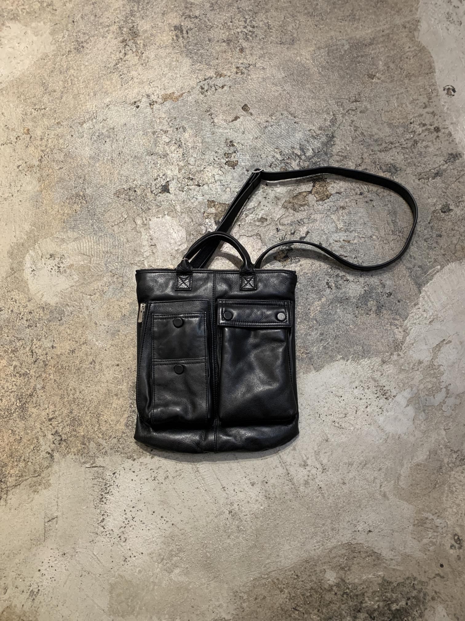 CCU / HELMET BAG S -COW- / シーシーユー / ACHROMA / アクロマ