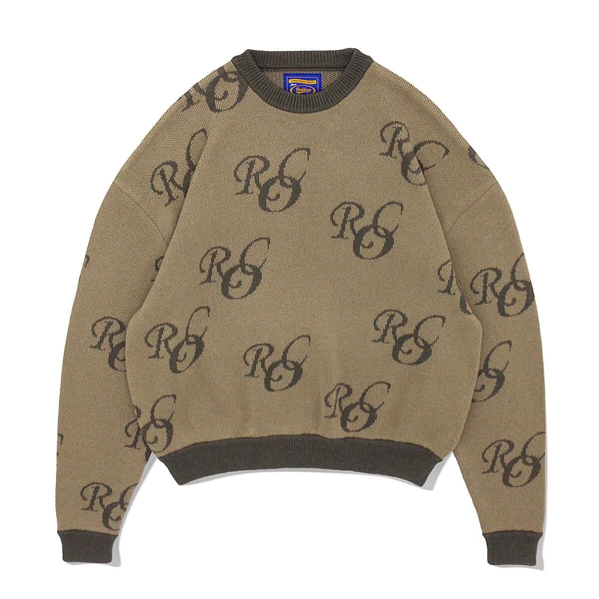 ROKKAN O.C.EXTRA_JACQUARD KNIT SWEATER.(ROC)