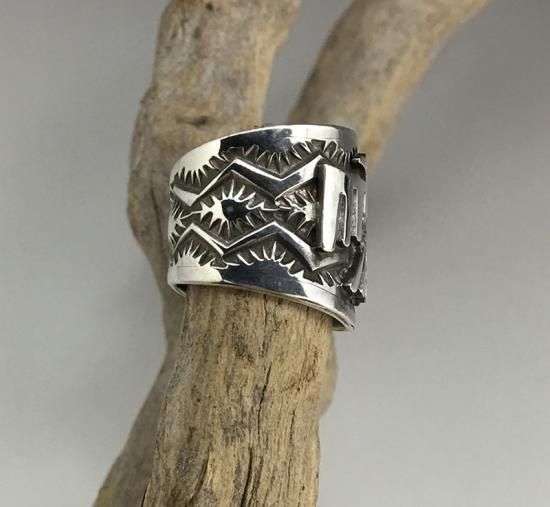 Navajo Sunshine Reeves Thunderbird Ring - 練馬のインディアン