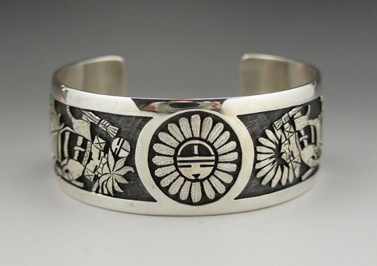 Hopi Bennett Kagenvema Overlay Bracelet - 練馬のインディアン