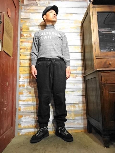 FREEWHEELERS ”THE BEYOND” UTT FLEECE PANTS（BLACK） - OLD STAND UP