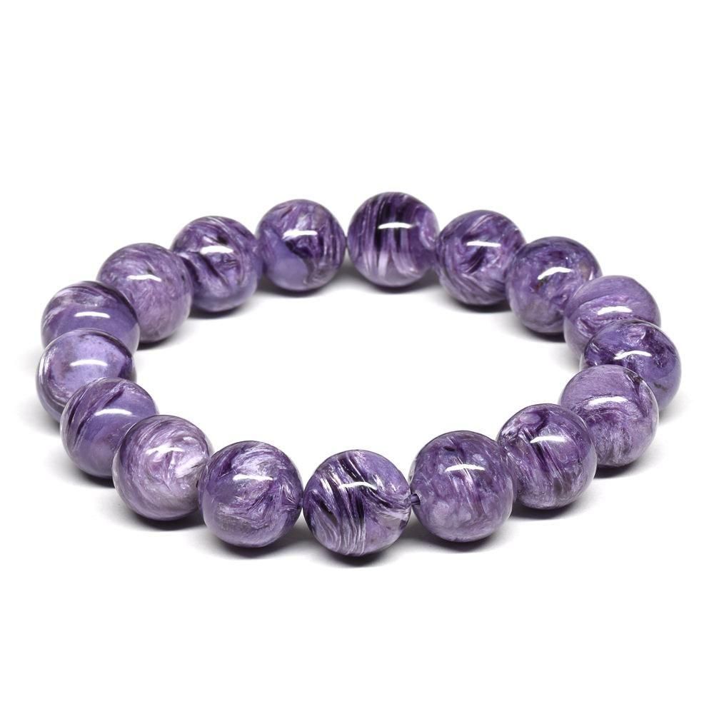 スモーキーアイリスクォーツ ブレスレット 10mm #NH148 - プレミアム