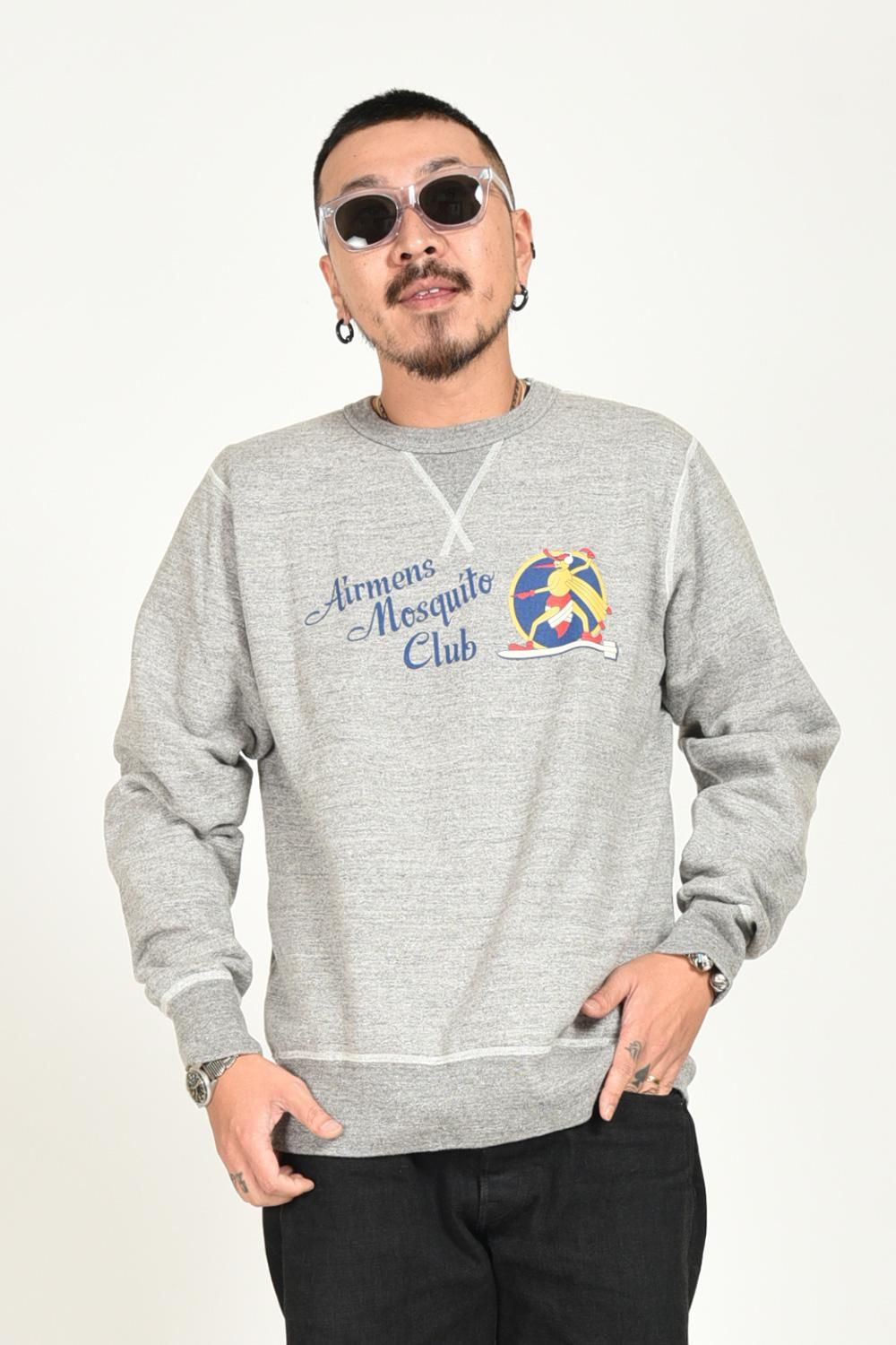 バズリクソンズ(BUZZ RICKSON'S) クルーネックスウェット MOSQUITO