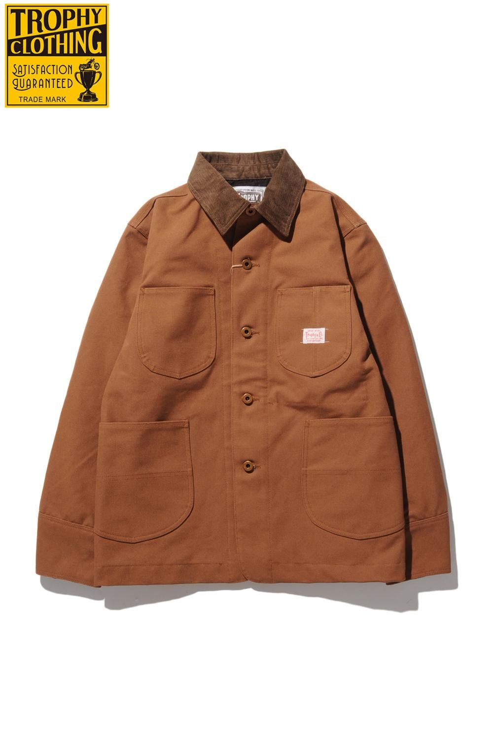 TROPHY CLOTHING(トロフィークロージング) カバーオール OILED DUCK