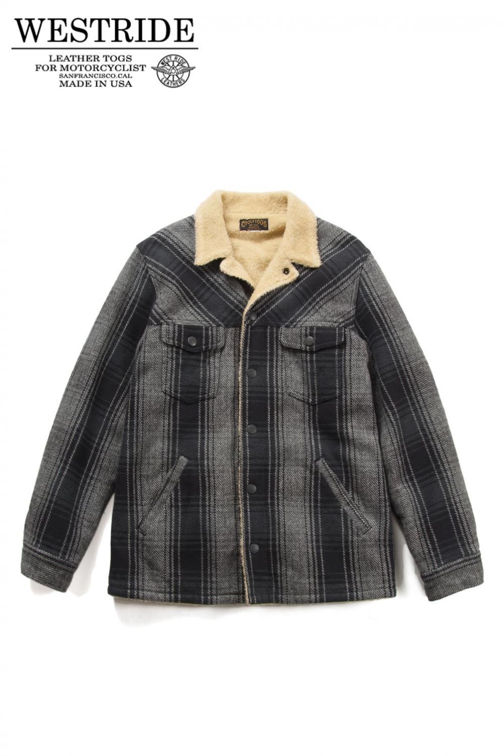 WESTRIDE(ウエストライド) ボアネルジャケット POORMANS JACKET 通販