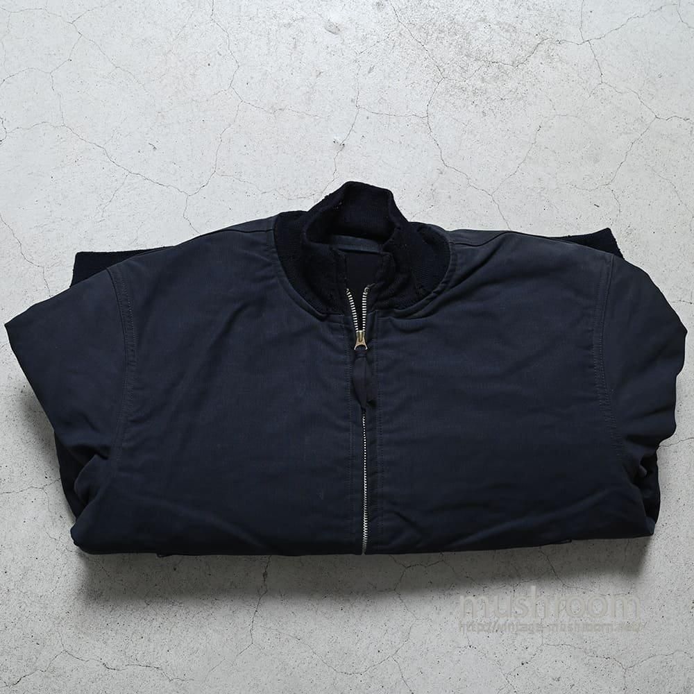 WW2 U.S.NAVY BLUE DECK JACKET（ZIPPER TYPE/DEADSTOCK） - 古着屋